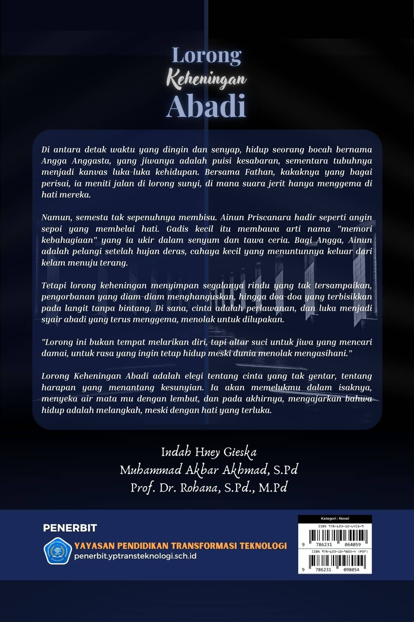 Cover Lorong Keheningan Abadi