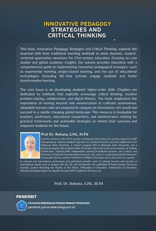 Innovative Pedagogy Strategies and Critical Thinking - Rohana - Gambar 2